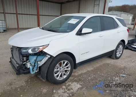 2021 Chevrolet Equinox Fwd Lt из США, поврежденный, VIN 3GNAXKEV3MS150321